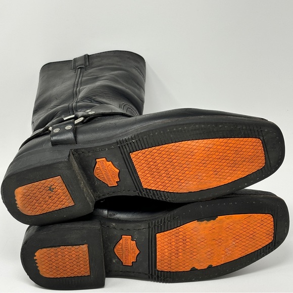 HARLEY DAVIDSON Leather Harness Motorcycle Boots - Picture 9 of 10